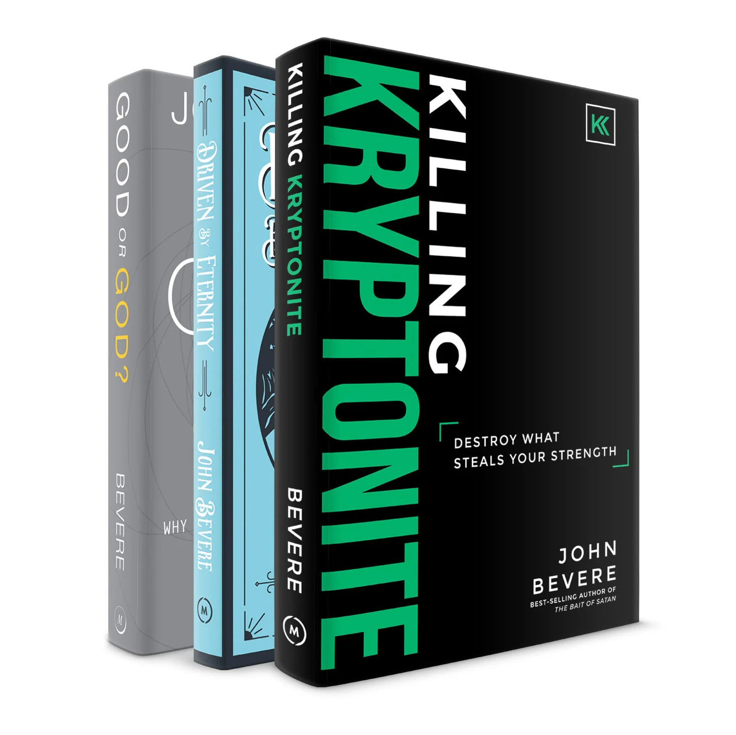 Killing Kryptonite + Driven By Eternity + Good or God? Books
